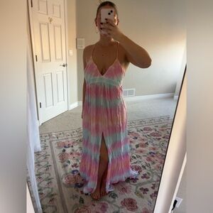 Tiare Hawaii Tie-Dye Maxi Dress